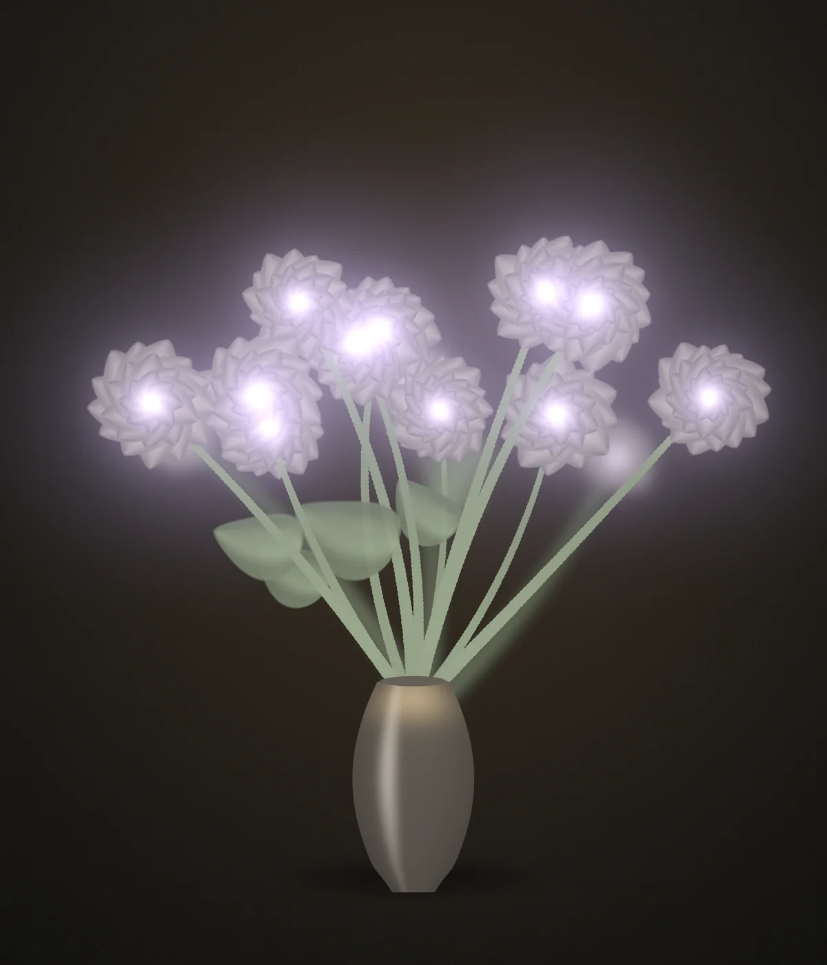 The Lumen hand-tied illuminated bouquet